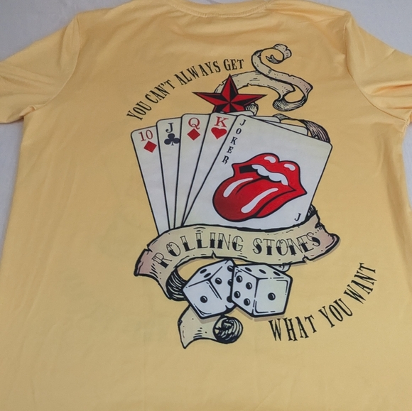 Rolling Stones Vibrant Subliment Colors You Can't Always Get What You Want Large - Picture 7 of 7